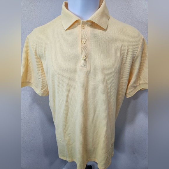 Ouku NWT men's Yellow Polo 2XL - Picture 1 of 7